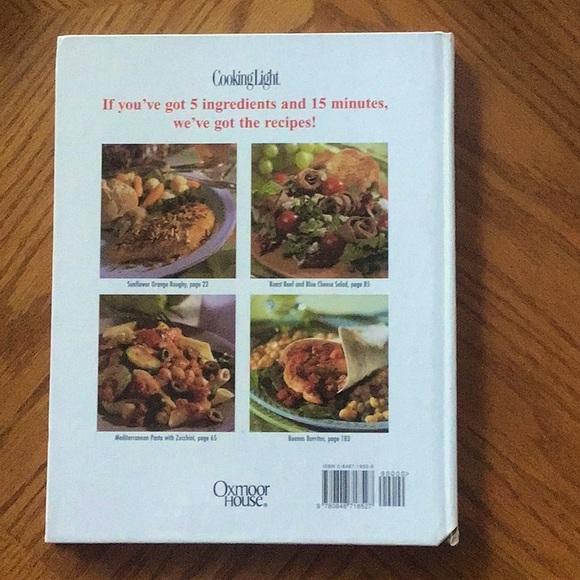 Cooking light. Five ingredient 15 minute cookbook - Picture 2 of 5